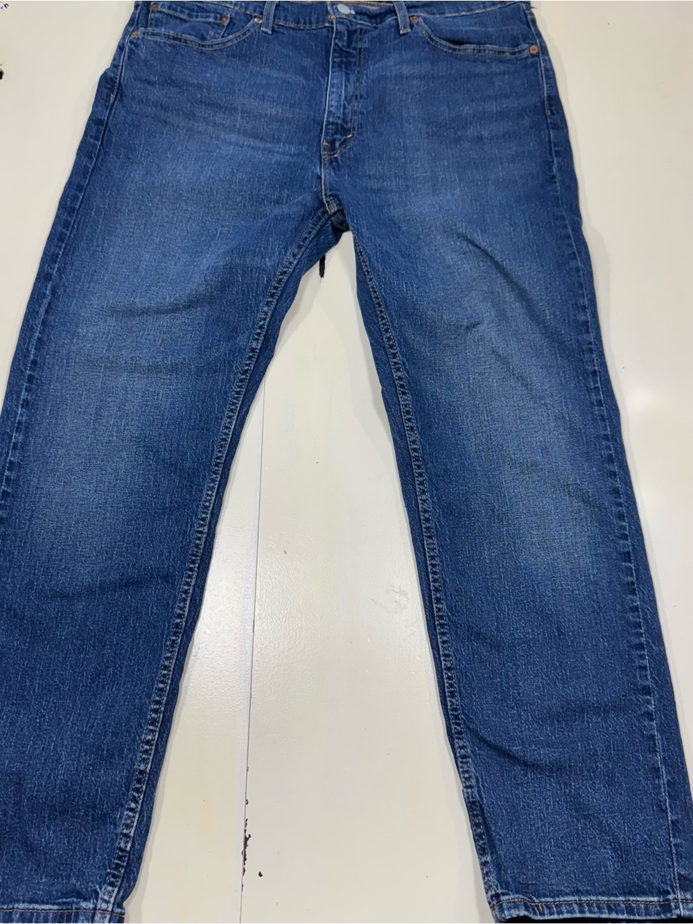 Levi's 505 Regular Fit Straight Leg Jeans (Size W38 L30)